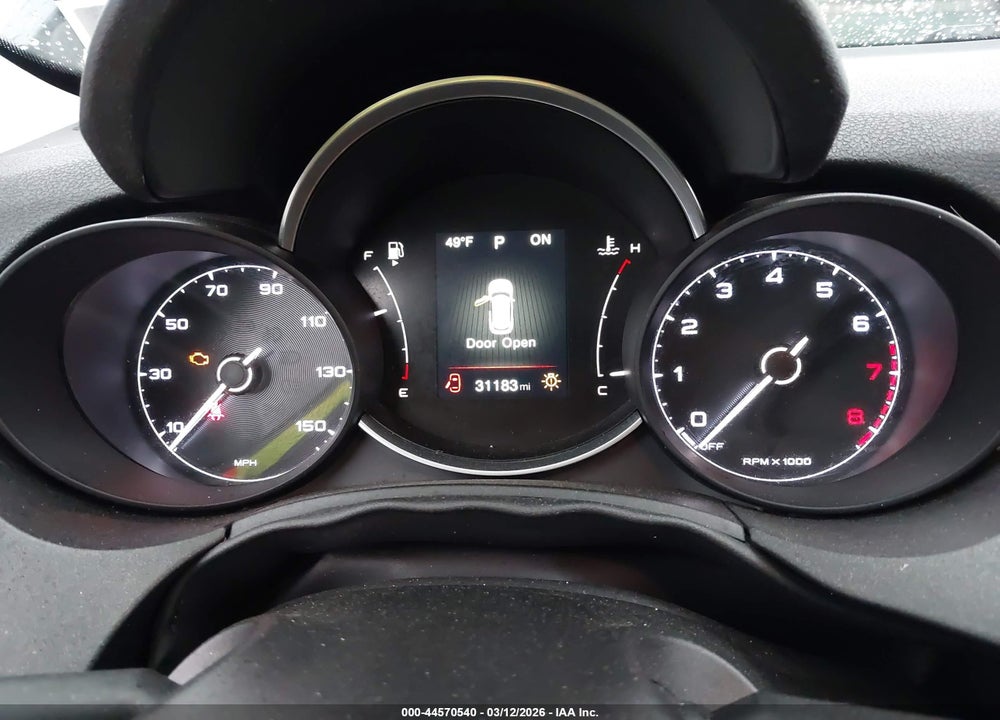 2019 FIAT 500X URBANA AWD VIN: ZFBNFYB18KP811602
