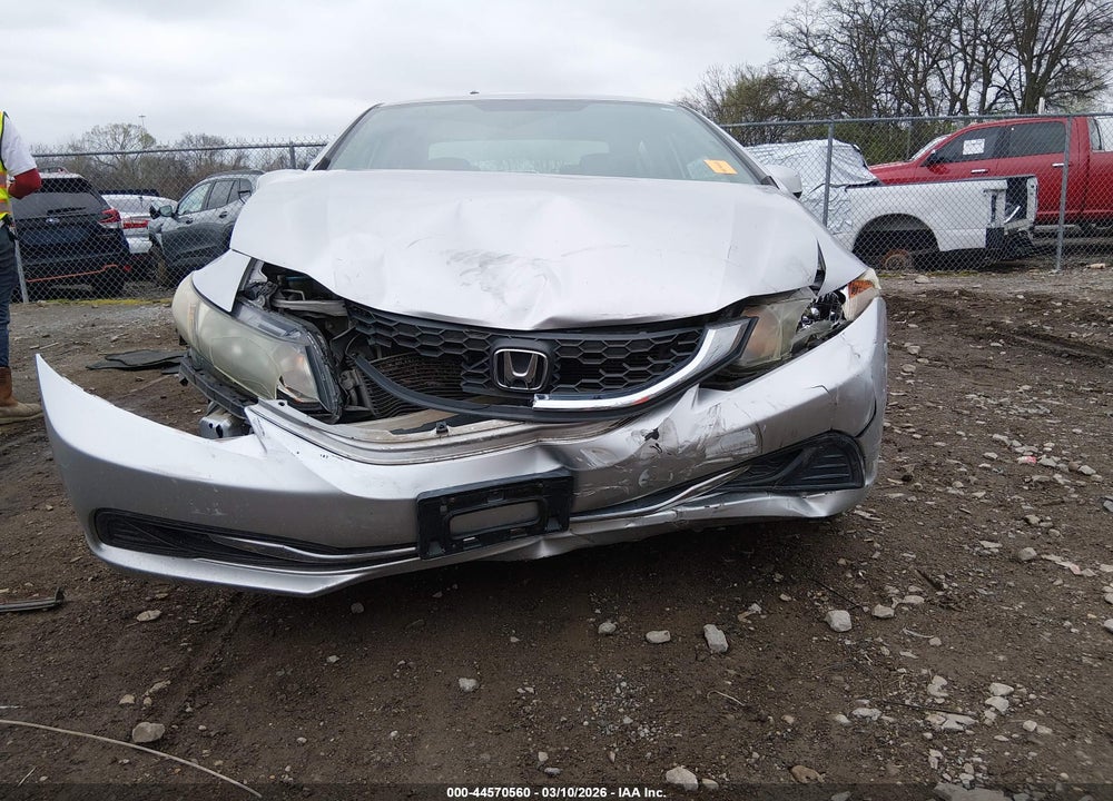 2013 HONDA CIVIC LX VIN: 19XFB2F58DE097867