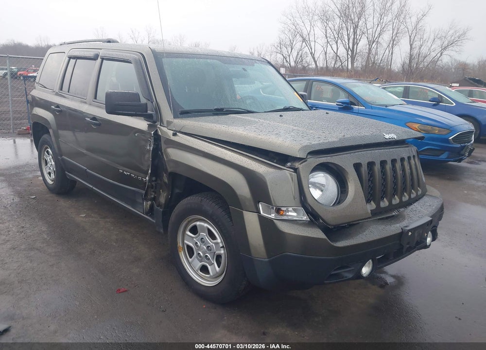 2015 JEEP PATRIOT SPORT VIN: 1C4NJPBA4FD328234