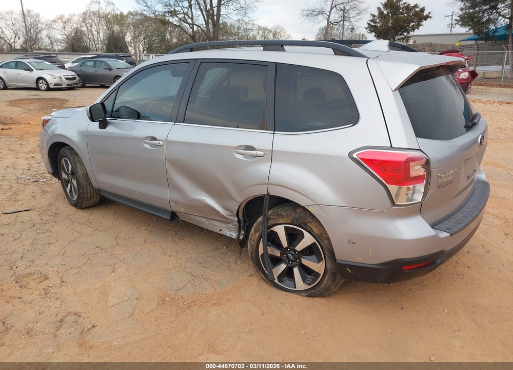 2017 SUBARU FORESTER 2.5I LIMITED VIN: JF2SJAJC7HH452336