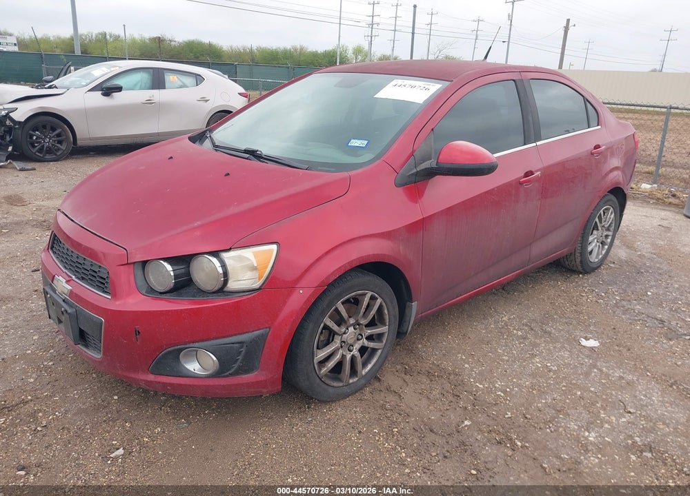 2012 CHEVROLET SONIC 2LT VIN: 1G1JC5SH7C4179252