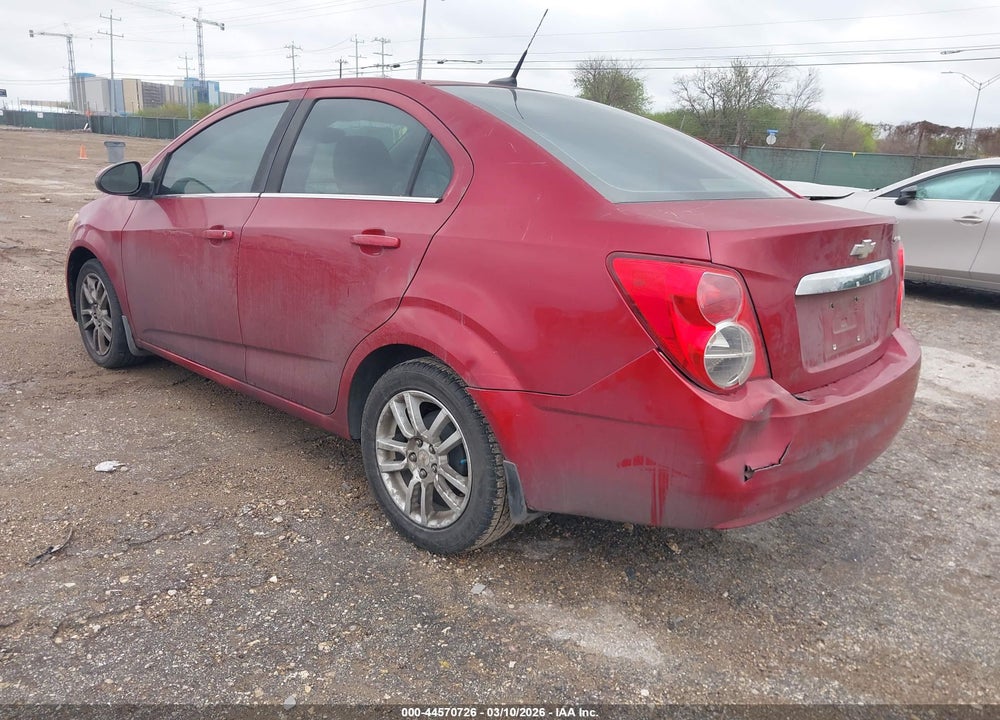 2012 CHEVROLET SONIC 2LT VIN: 1G1JC5SH7C4179252
