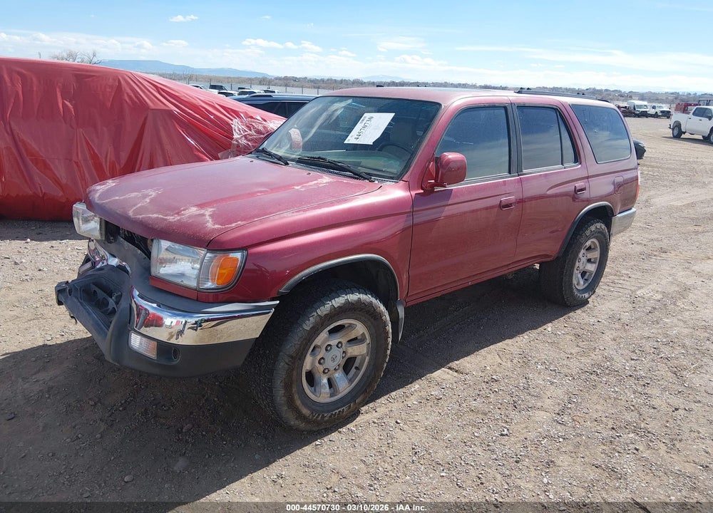 2000 TOYOTA 4RUNNER SR5 V6 VIN: JT3HN86R9Y0296547