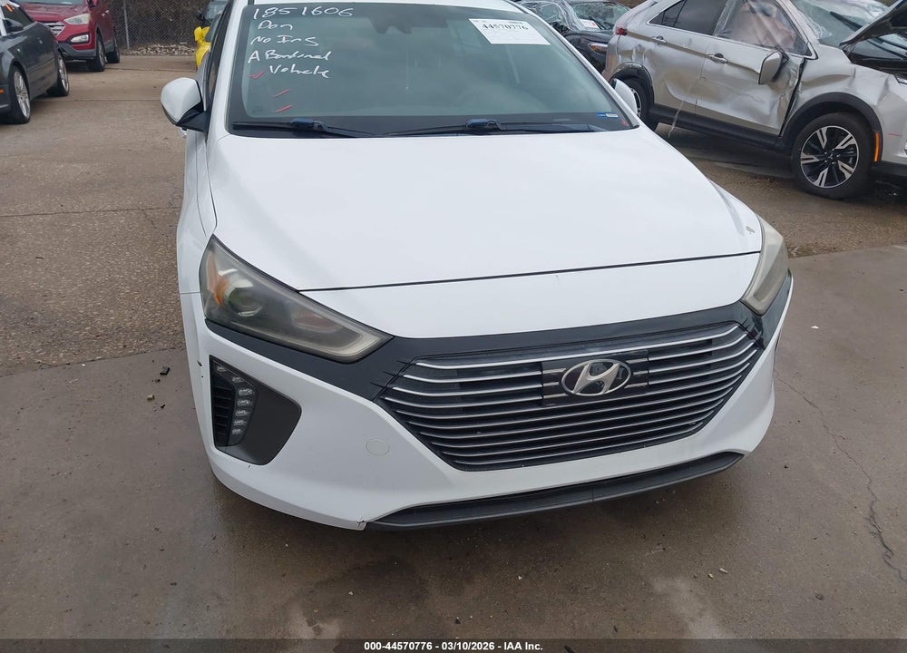 2018 HYUNDAI IONIQ HYBRID LIMITED VIN: KMHC05LC3JU065639