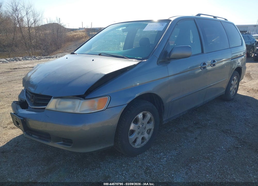 2002 HONDA ODYSSEY EX-L VIN: 2HKRL18922H551365