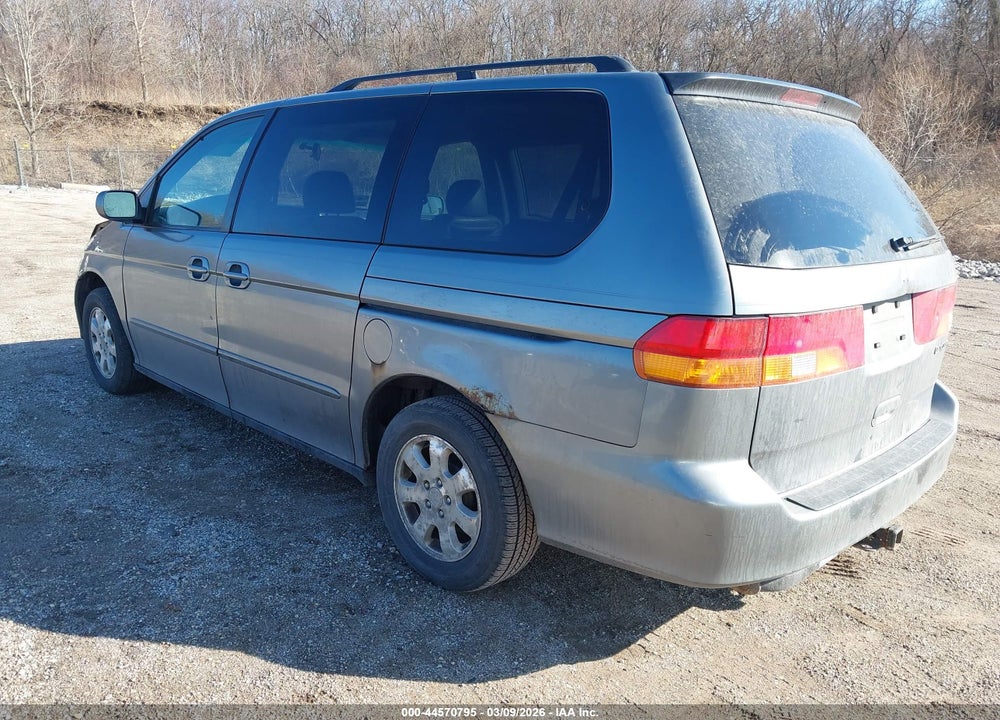 2002 HONDA ODYSSEY EX-L VIN: 2HKRL18922H551365