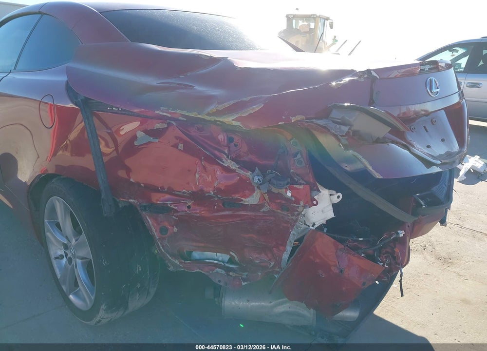 2012 LEXUS IS 250C VIN: JTHFF2C22C2526364