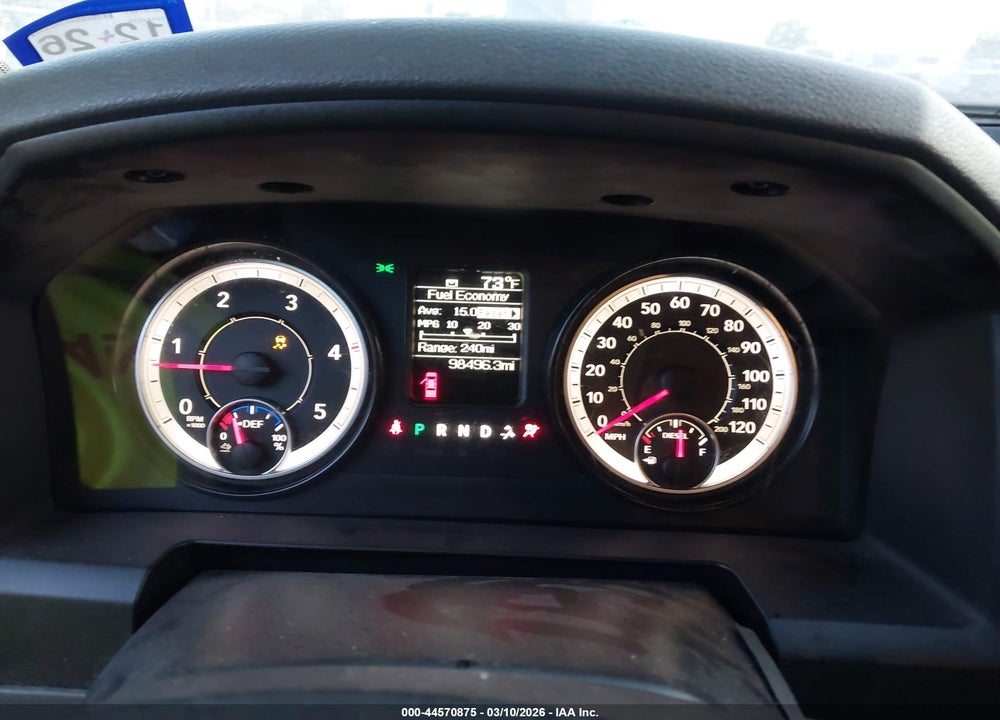 2017 RAM 2500 TRADESMAN  4X4 6'4 BOX VIN: 3C6UR5CL4HG553968