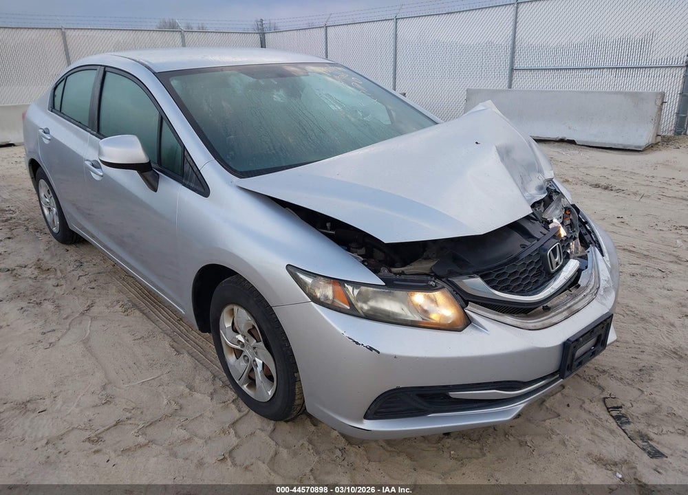 2013 HONDA CIVIC LX VIN: 2HGFB2F53DH595903