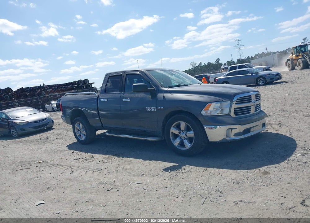 2016 RAM 1500 BIG HORN VIN: 1C6RR6GT8GS326652