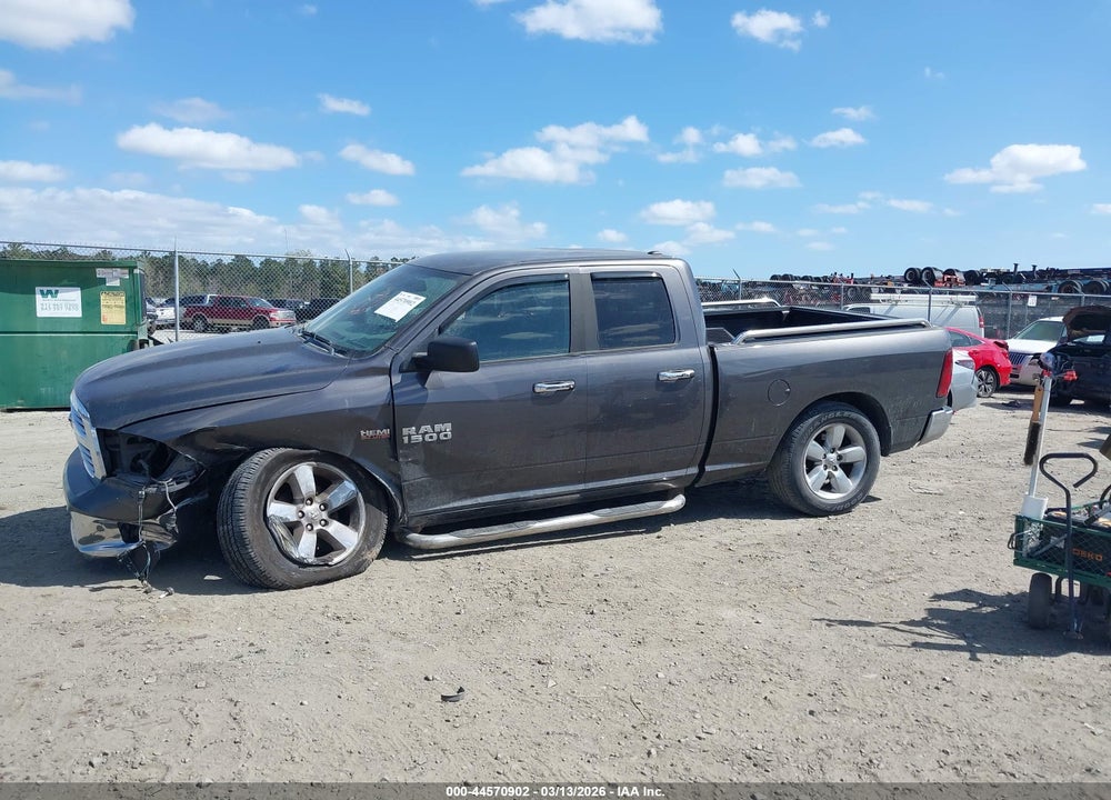 2016 RAM 1500 BIG HORN VIN: 1C6RR6GT8GS326652