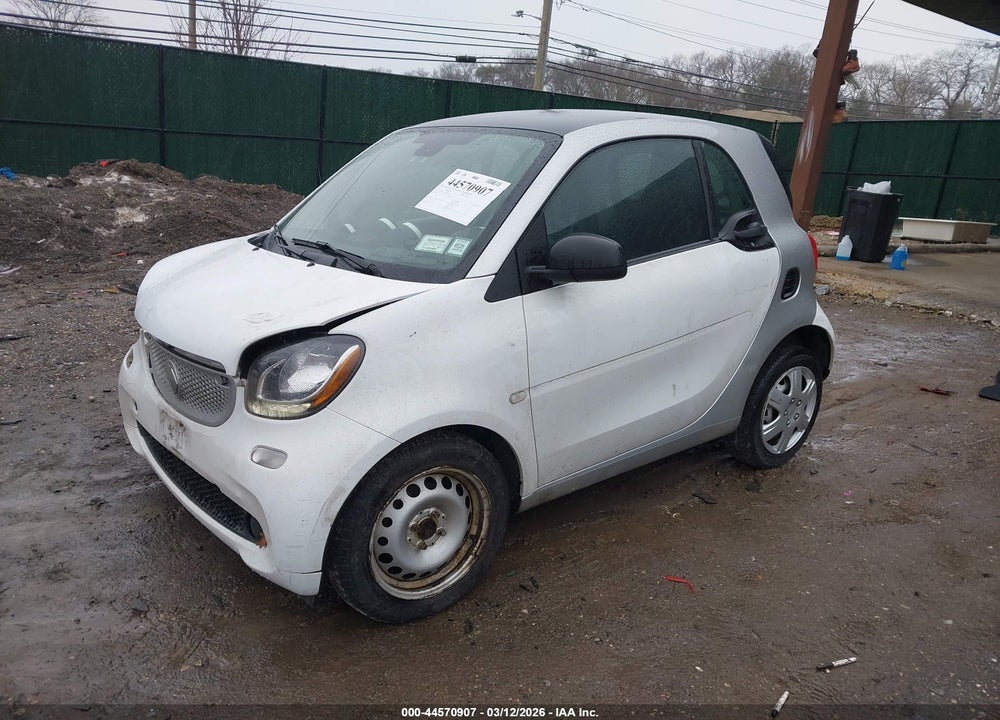 2016 SMART FORTWO PURE VIN: WMEFJ5DA0GK140072