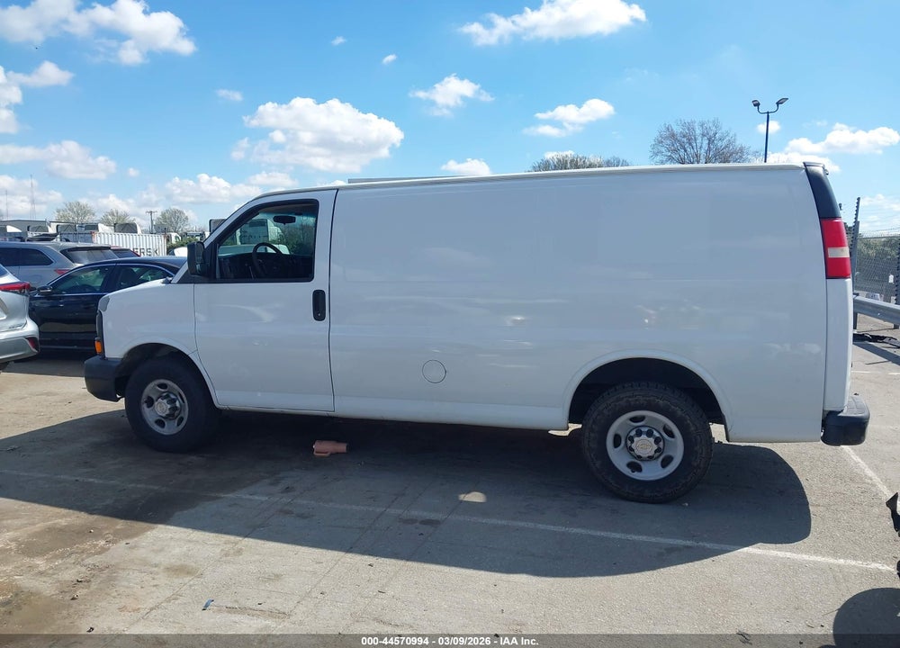 2013 CHEVROLET EXPRESS 2500 WORK VAN VIN: 1GCWGFBA6D1100084