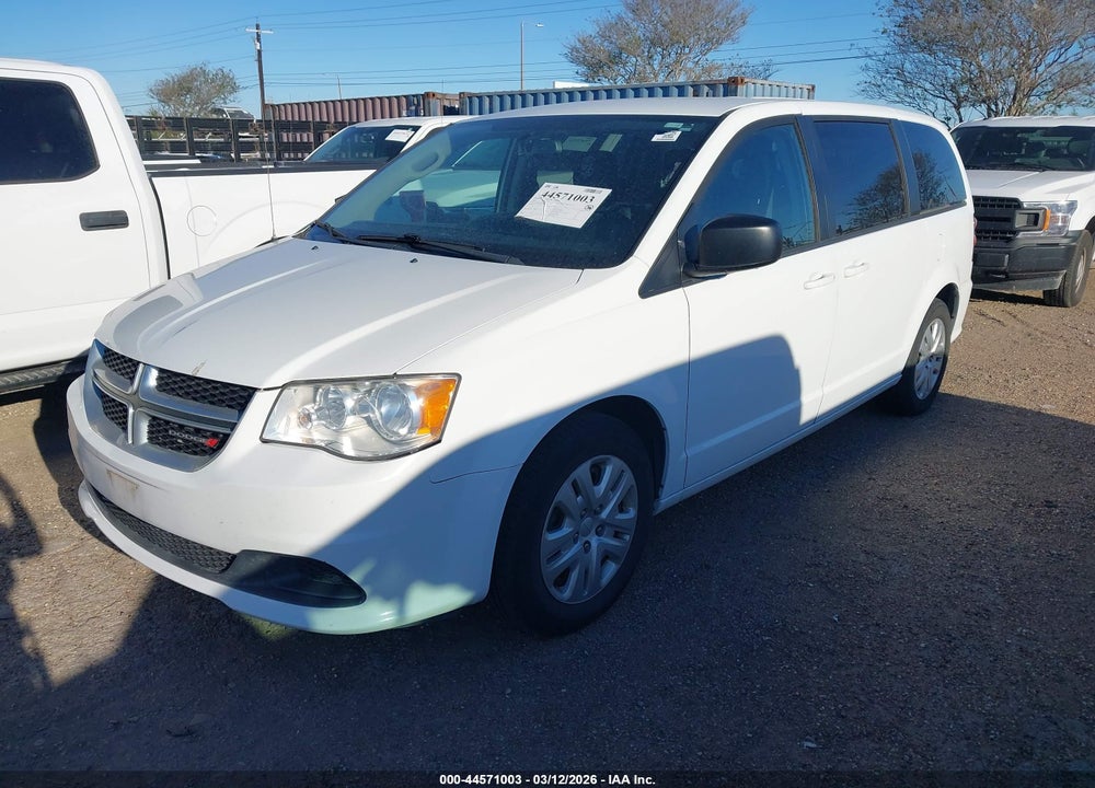 2018 DODGE GRAND CARAVAN SE VIN: 2C4RDGBG2JR273334