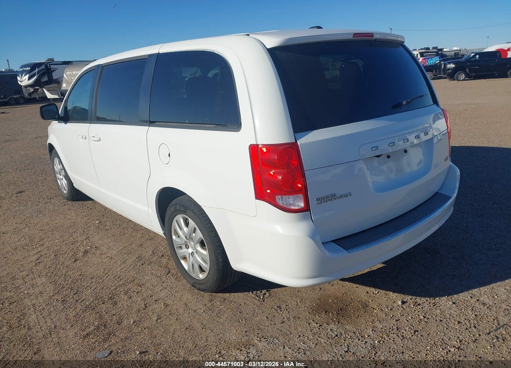 2018 DODGE GRAND CARAVAN SE VIN: 2C4RDGBG2JR273334