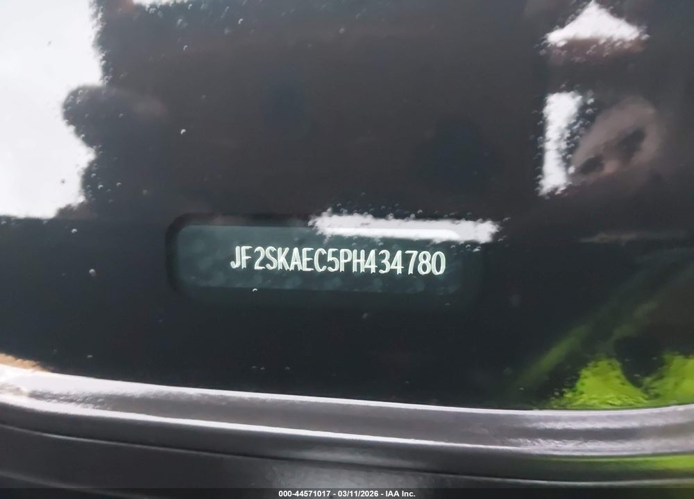 2023 SUBARU FORESTER PREMIUM VIN: JF2SKAEC5PH434780