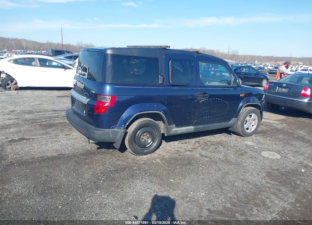 2009 HONDA ELEMENT EX VIN: 5J6YH28789L000682