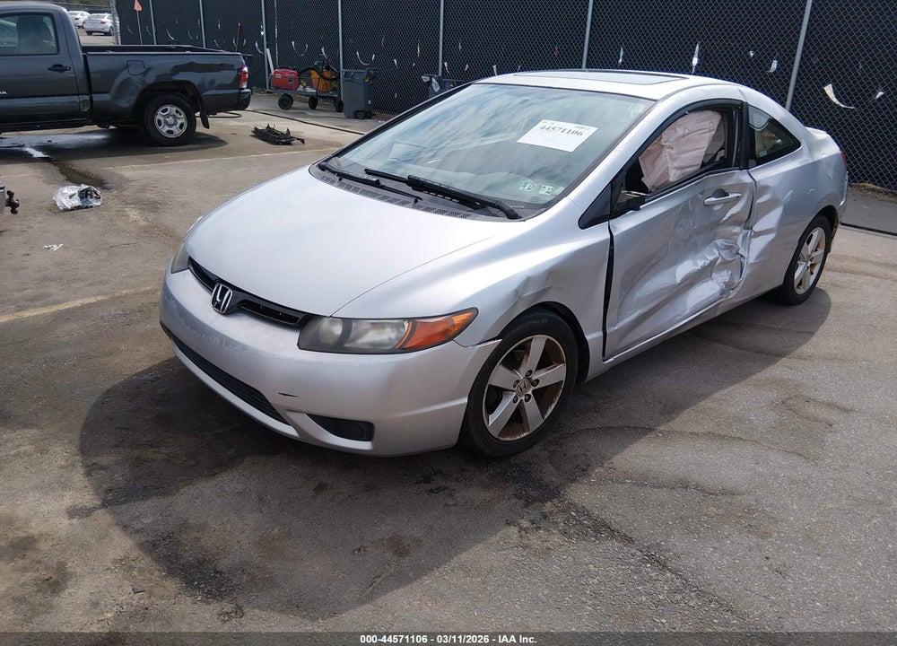 2008 HONDA CIVIC EX VIN: 2HGFG12848H534321
