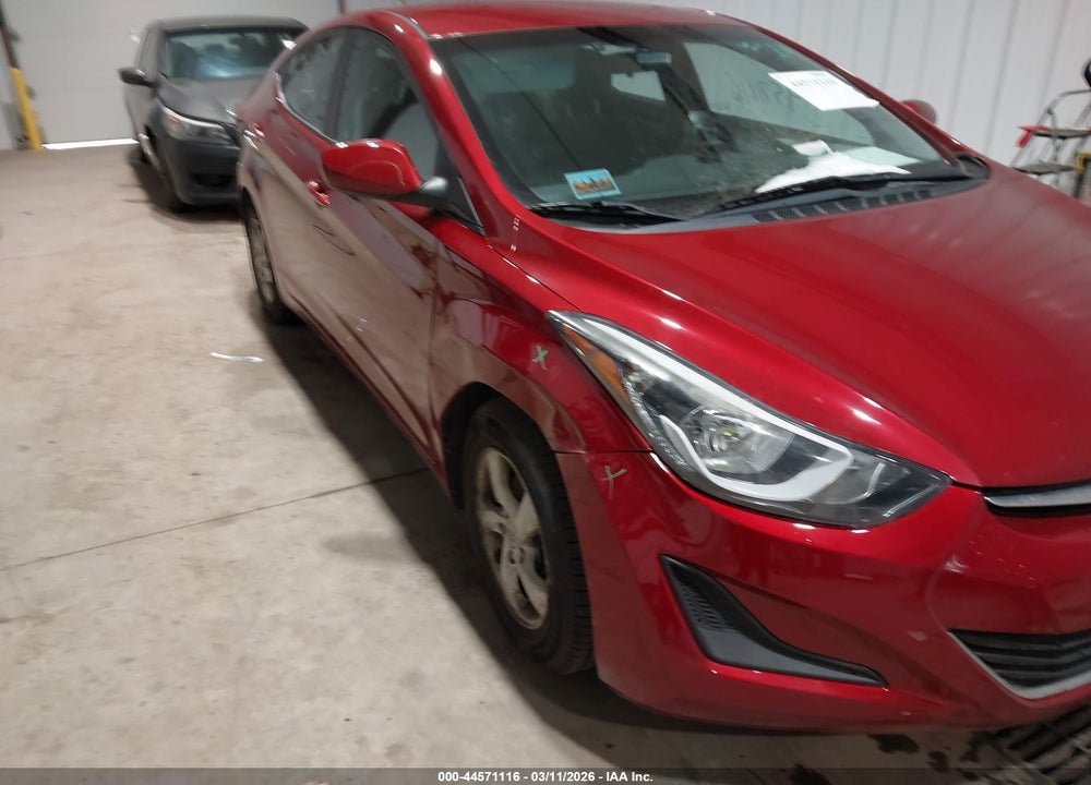 2014 HYUNDAI ELANTRA SE VIN: 5NPDH4AE7EH540077