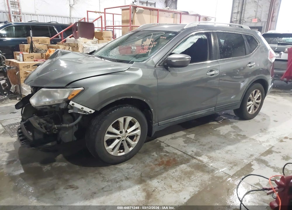 2014 NISSAN ROGUE SV VIN: 5N1AT2MT9EC838900