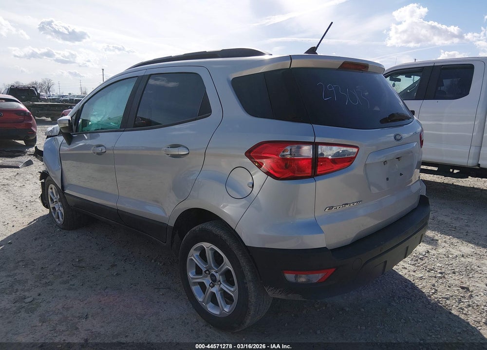 2019 FORD ECOSPORT SE VIN: MAJ6S3GL6KC293013