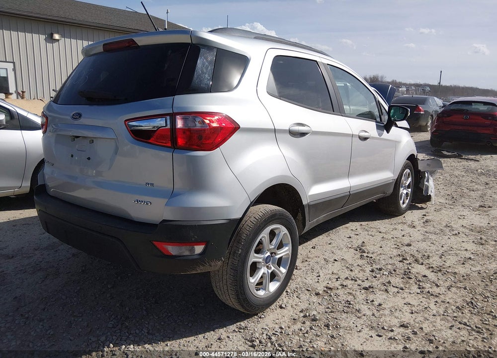 2019 FORD ECOSPORT SE VIN: MAJ6S3GL6KC293013