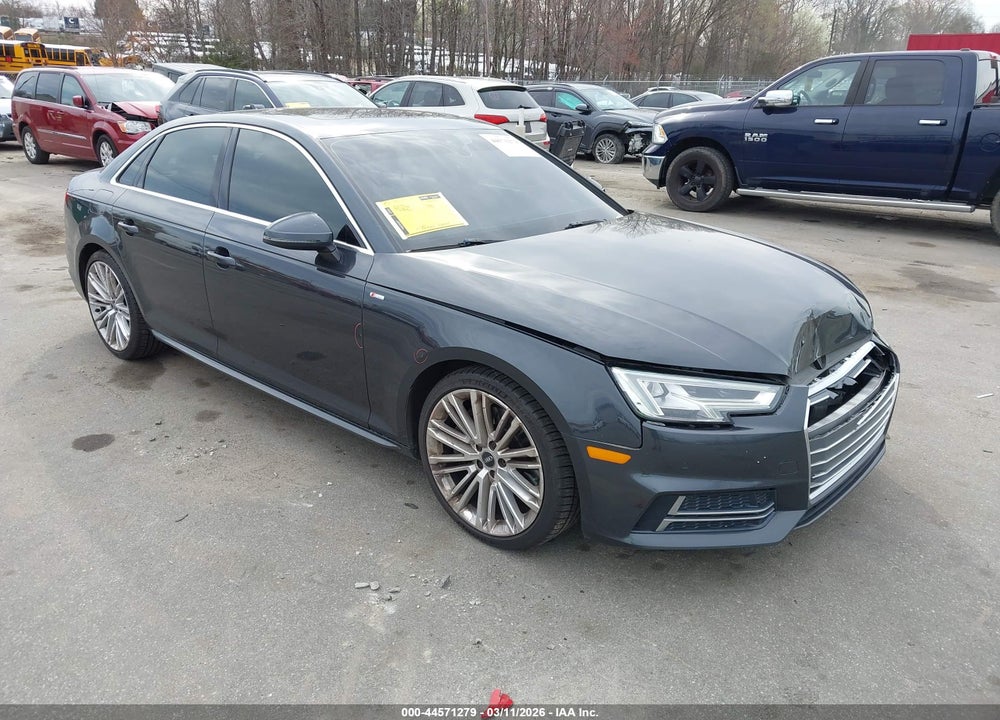 2017 AUDI A4 2.0T PREMIUM VIN: WAULNAF40HN010134