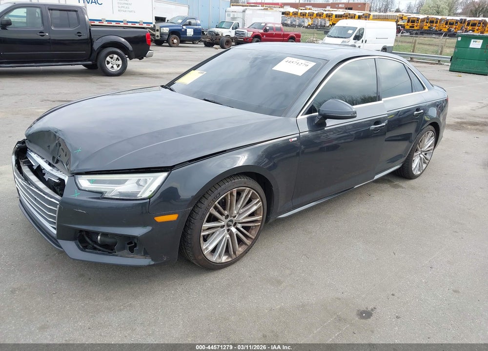 2017 AUDI A4 2.0T PREMIUM VIN: WAULNAF40HN010134