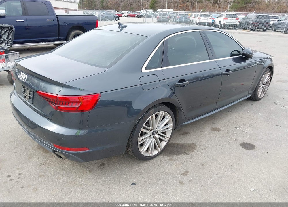 2017 AUDI A4 2.0T PREMIUM VIN: WAULNAF40HN010134