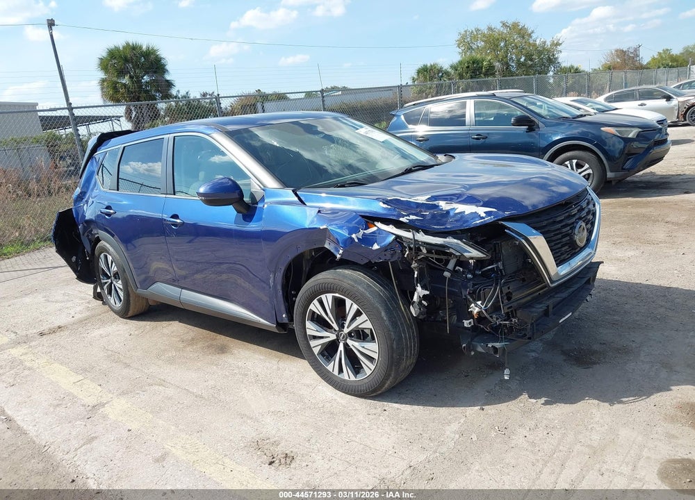 2022 NISSAN ROGUE SV FWD VIN: 5N1BT3BA9NC700057