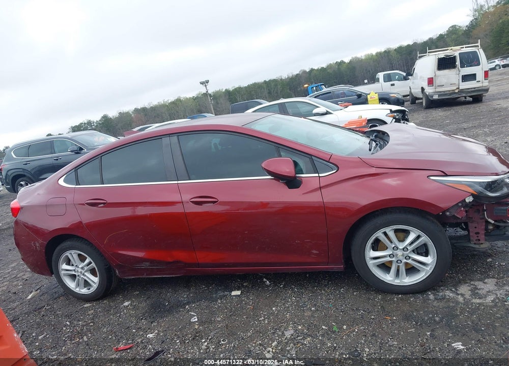2016 CHEVROLET CRUZE LT AUTO VIN: 1G1BE5SM1G7241910
