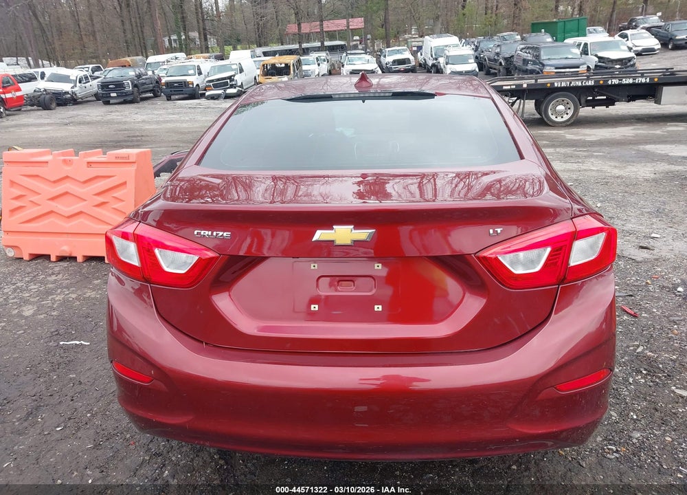 2016 CHEVROLET CRUZE LT AUTO VIN: 1G1BE5SM1G7241910