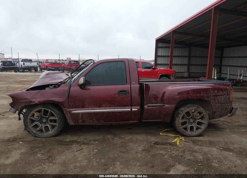 2003 GMC SIERRA 1500 SLE VIN: 1GTEC14T43Z340808