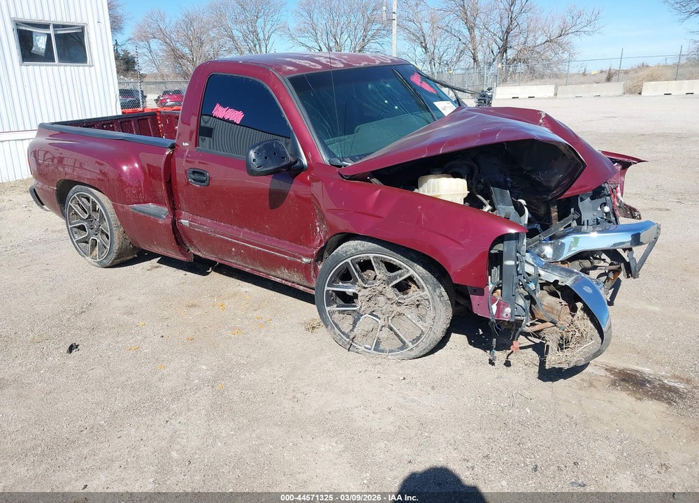 2003 GMC SIERRA 1500 SLE VIN: 1GTEC14T43Z340808