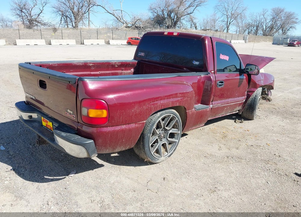 2003 GMC SIERRA 1500 SLE VIN: 1GTEC14T43Z340808