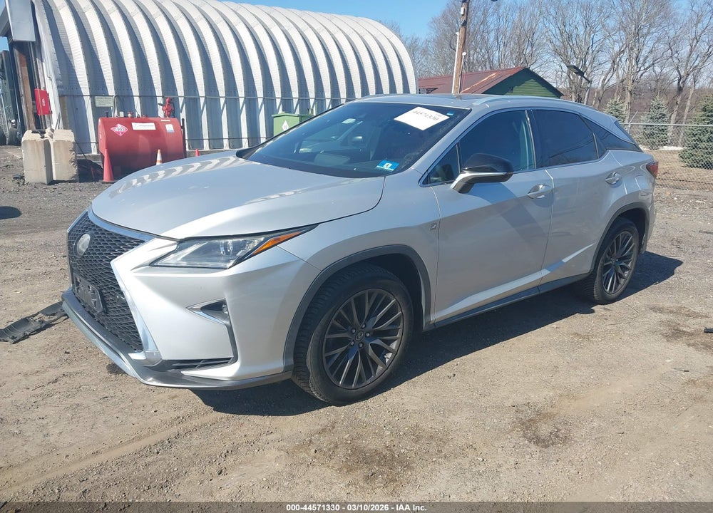 2016 LEXUS RX 350 F SPORT VIN: 2T2BZMCA5GC053797