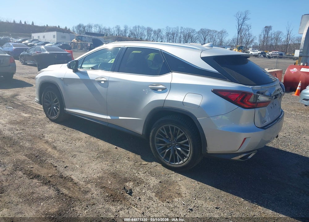 2016 LEXUS RX 350 F SPORT VIN: 2T2BZMCA5GC053797