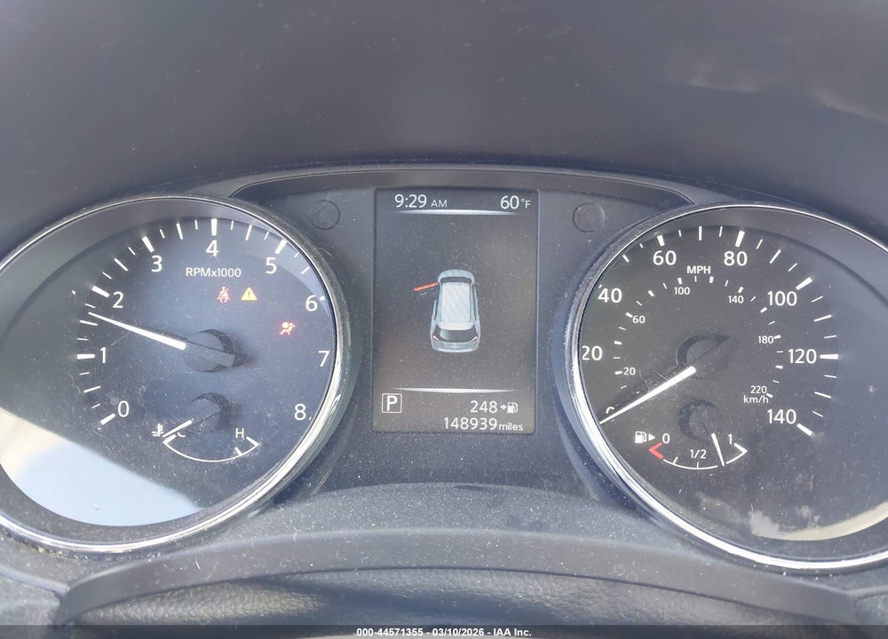 2017 NISSAN ROGUE SV VIN: 5N1AT2MV6HC893360