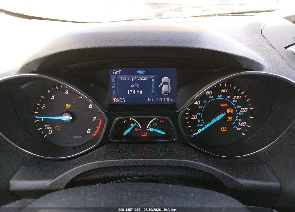 2013 FORD ESCAPE SE VIN: 1FMCU9G91DUC72870