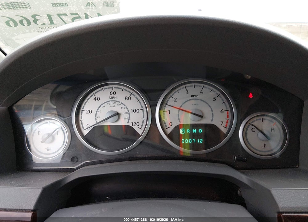2010 CHRYSLER TOWN & COUNTRY LX VIN: 2A4RR4DE3AR173779