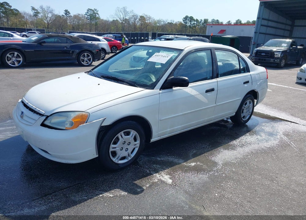 2001 HONDA CIVIC LX VIN: 2HGES15511H607680