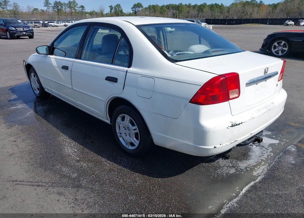 2001 HONDA CIVIC LX VIN: 2HGES15511H607680
