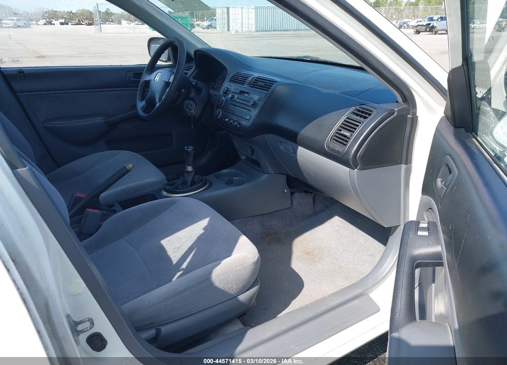 2001 HONDA CIVIC LX VIN: 2HGES15511H607680