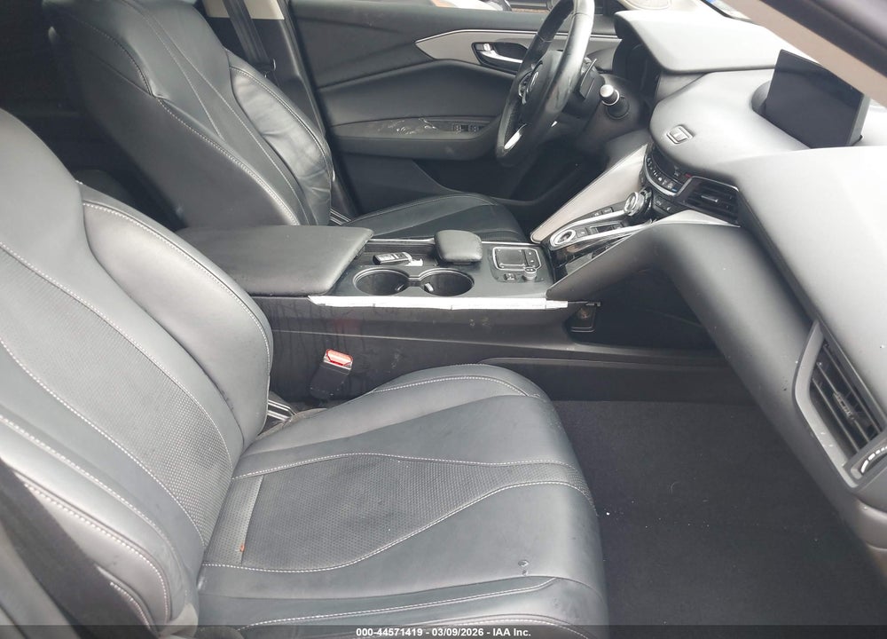 2022 ACURA TLX TECHNOLOGY PACKAGE VIN: 19UUB5F48NA002200
