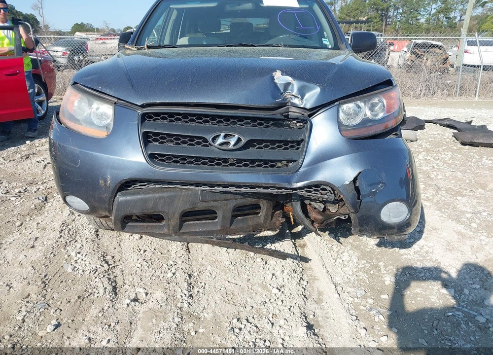2009 HYUNDAI SANTA FE GLS VIN: 5NMSG13D49H301571