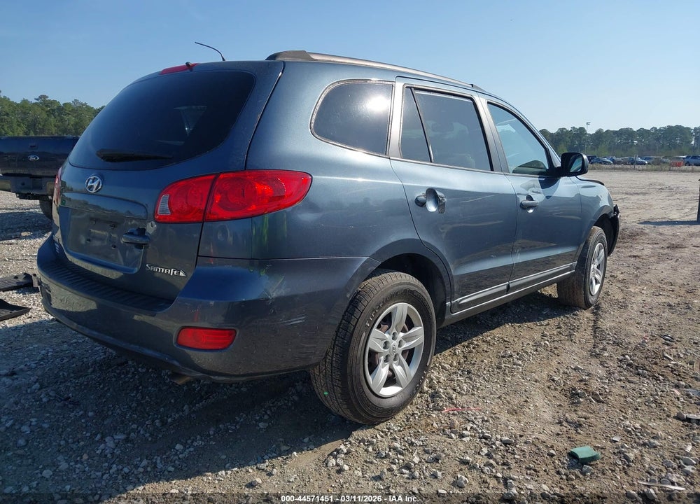 2009 HYUNDAI SANTA FE GLS VIN: 5NMSG13D49H301571