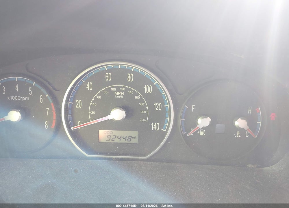 2009 HYUNDAI SANTA FE GLS VIN: 5NMSG13D49H301571