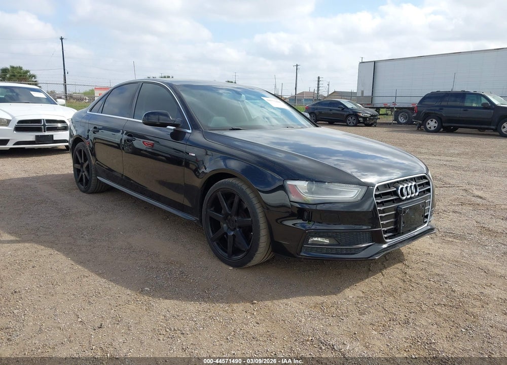 2014 AUDI A4 2.0T PREMIUM VIN: WAUEFAFL3EN007396