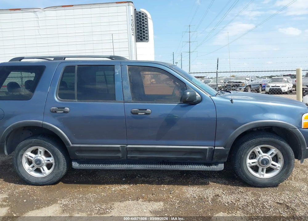 2003 FORD EXPLORER NBX/XLT VIN: 1FMZU63K63UB13715