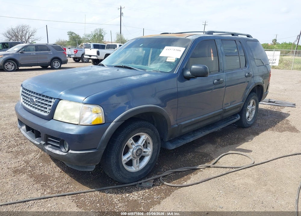2003 FORD EXPLORER NBX/XLT VIN: 1FMZU63K63UB13715